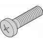 SCHROFF schroef POSIPAN M4X10MM (100 st.) - rackaccessoire (21100513)