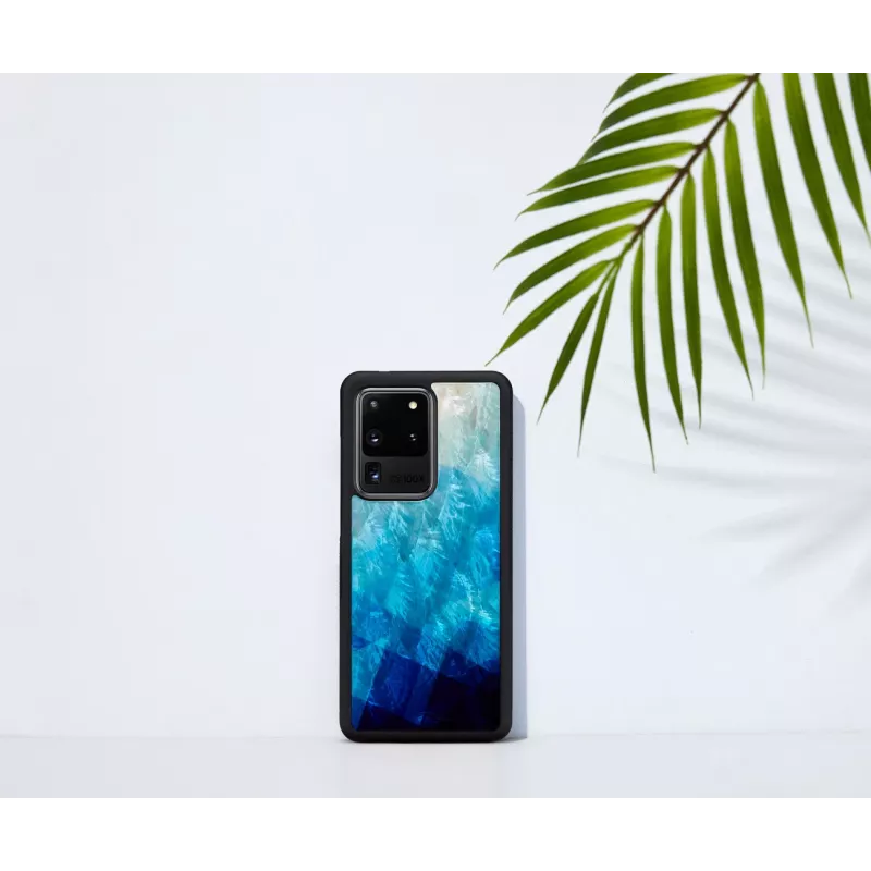 Hoes iKins voor Samsung Galaxy S20 Ultra, blue lake/zwart