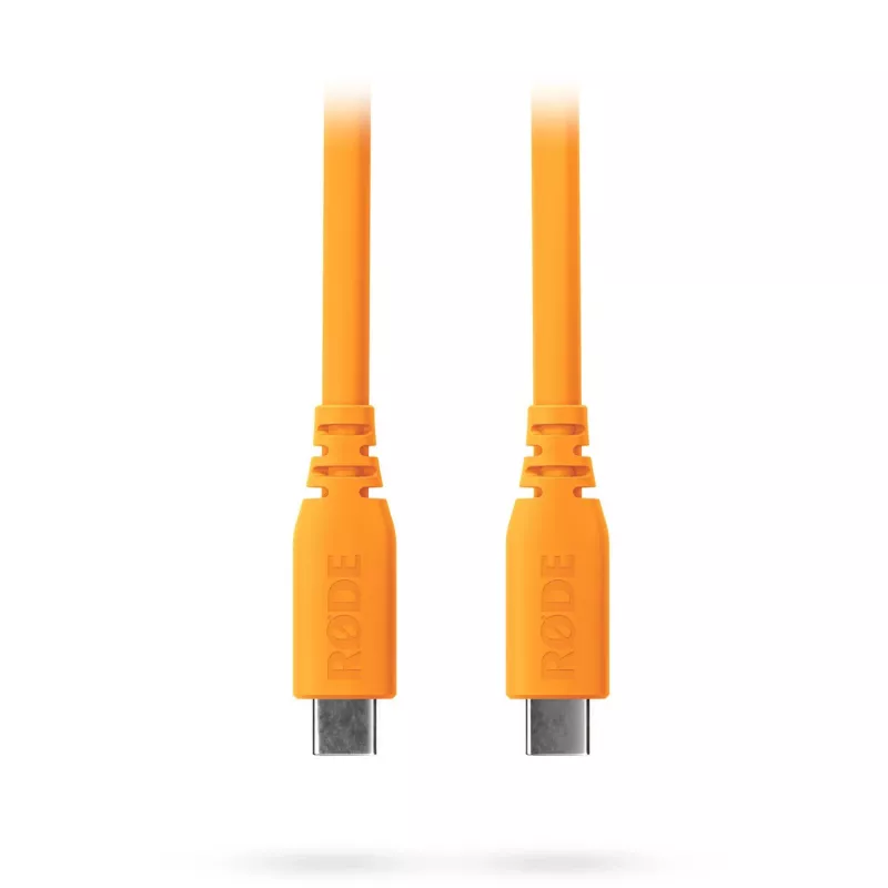 Rode SC27-O USB-C-naar-USB-C-kabel USB 3.2 Gen1, oranje (2 m, PD)