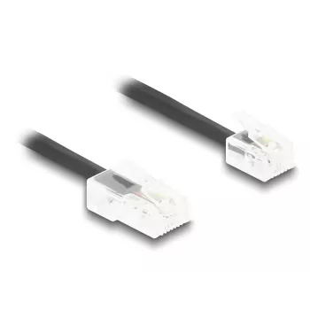 Telefoonkabel DeLOCK 88479 2 m zwart RJ-11 RJ-45