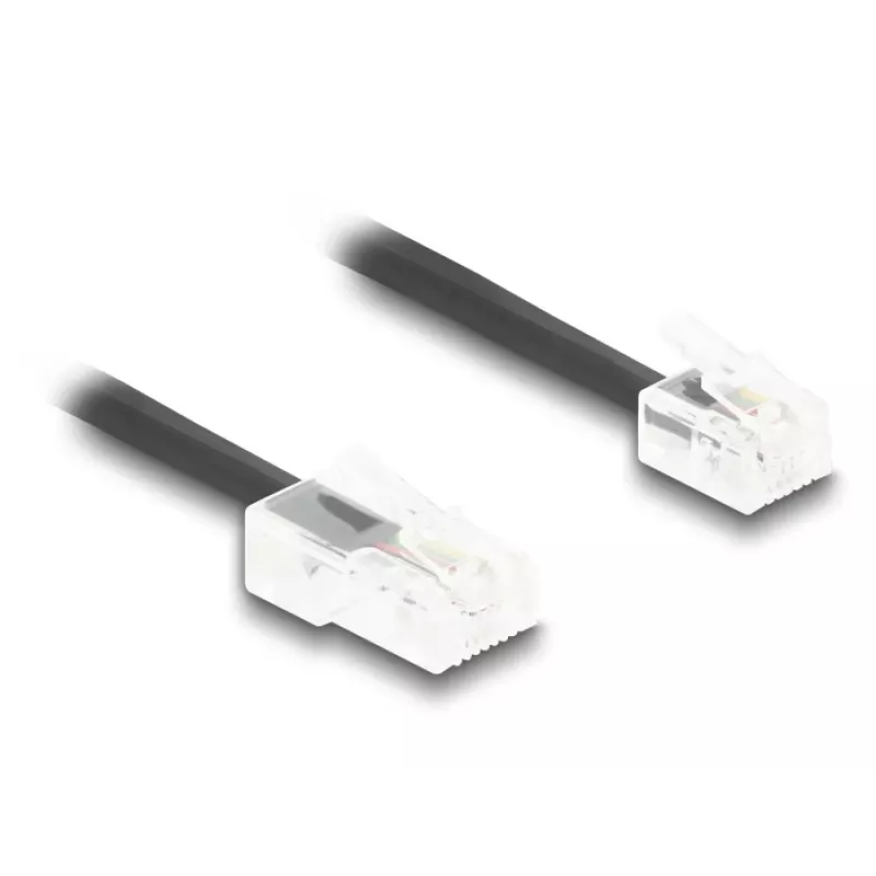 Telefoonkabel DeLOCK 88479 2 m zwart RJ-11 RJ-45