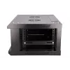 Wandmontagerack Extralink 4U 600x450 zwart