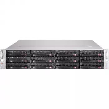 Supermicro SC826 BE1C-R609JBOD harde-schijven-array 12 bays (SATA-600 SAS-3) rack 2U (CSE-8