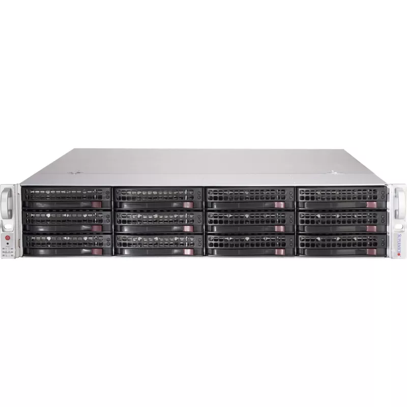 Supermicro SC826 BE1C-R609JBOD harde-schijven-array 12 bays (SATA-600 SAS-3) rack 2U (CSE-8