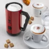 Bialetti MKF02 automatische melkopschuimer/-warmer rood