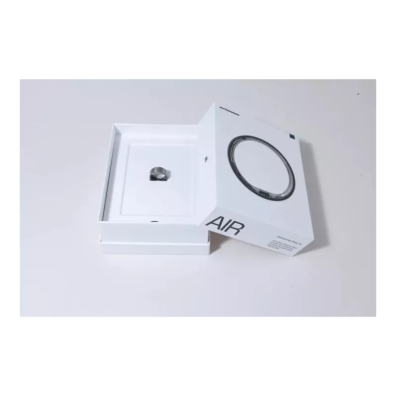 Ultrahuman Ring Air Raw Titanium Maat 12 | Ultrahuman