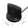Smartcardlezer Qoltec 50632 USB 2.0 zwart 1m kabel