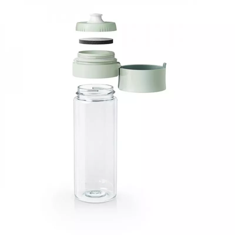 Filterfles BRITA Vital pastelgroen 600 ml met 5 MicroDisc-filterschijven (BRITA 1059295)