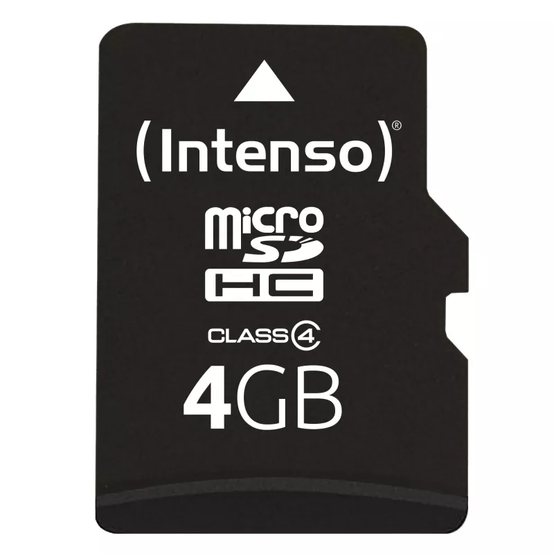 Geheugenkaart Intenso 4 GB MicroSDHC Class 4 3403450