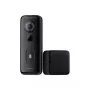 Wandmontage Xiaomi 3S zwart IP65 2-weg audio bedraad & draadloos Wi‑Fi 2.4 GHz batterij/DC 5V
