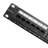 Patchpanel RACK 24 poorten, Cat.6 UTP