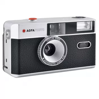 AgfaPhoto 603000 filmcamera compactcamera 35 mm zwart – zilver (603000)