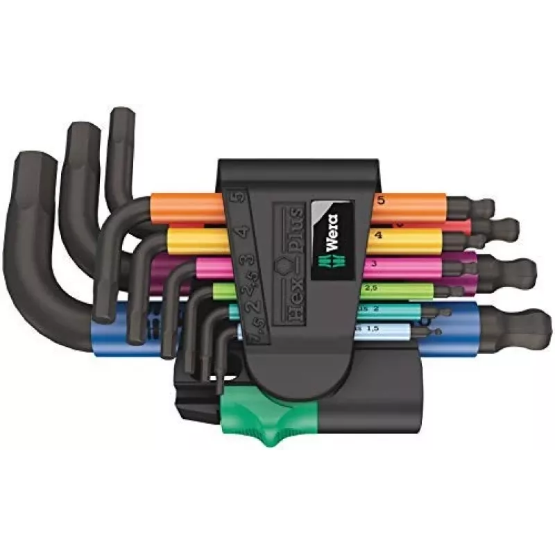 L-vormige inbussleutelset Wera 05133164001