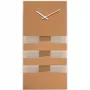 NeXtime wandklok 2855co Bold Stripes, 38x19 cm, wand, koper
