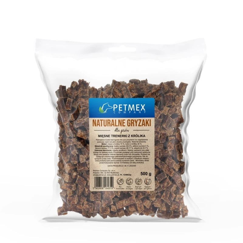 PETMEX konijnenlekkernijen - hondenlekkernij - 500 g