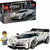 LEGO constructiespeelgoedset Bugatti Centodieci Speed Champions 77240 – 291 onderdelen, 1 minifiguur, vanaf 9 jaar