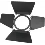 Theaterlichtbegrenzer EUROLITE Theatre 300/500 zwart — podiumverlichtingsaccessoire voor 300/500 W-schijnwerpers