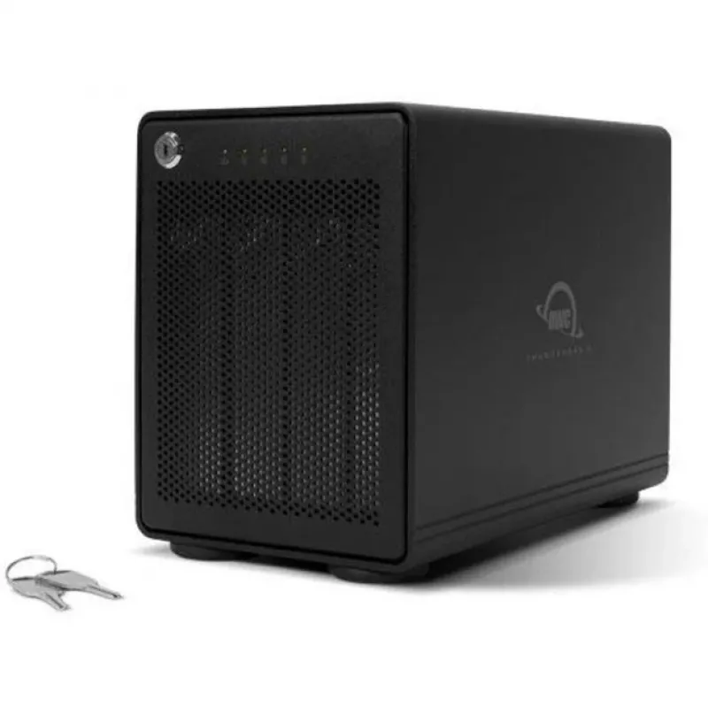 ThunderBay 4 (zwart, 4-bay Thunderbolt 3 externe schijfbehuizing)