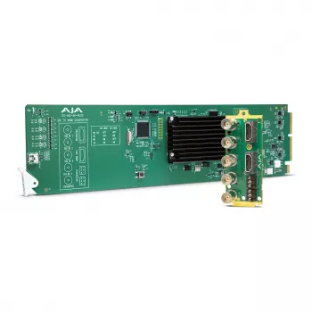 AJA OG-Hi5-4K-Plus - SDI-naar-HDMI-converter - groen - 4096 x 2160 pixel - 480i,576i,720p,1080i,1080p,2160p - 0 - 40 °C - -40 - 60 °C