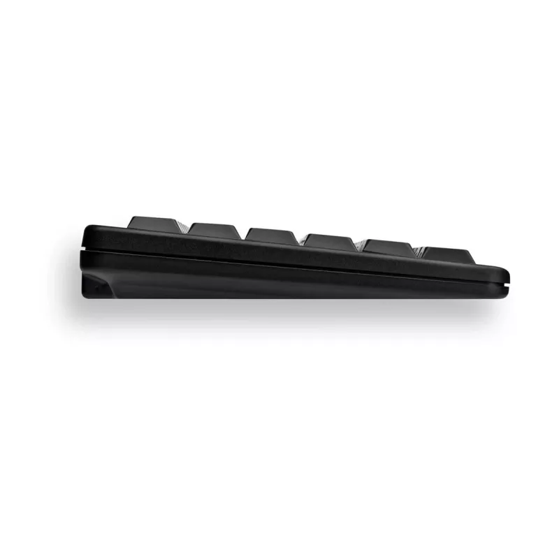 CHERRY Compact, combo (USB + PS/2), DE toetsenbord kantoor USB + PS/2 QWERTY zwart