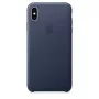 Apple leren case MRWU2ZM/A iPhone XS Max Midnight origineel verzegeld