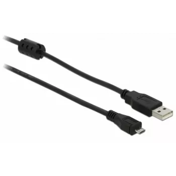 USB-kabel DeLOCK 82335 USB 2.0 2 m USB A micro-USB B zwart