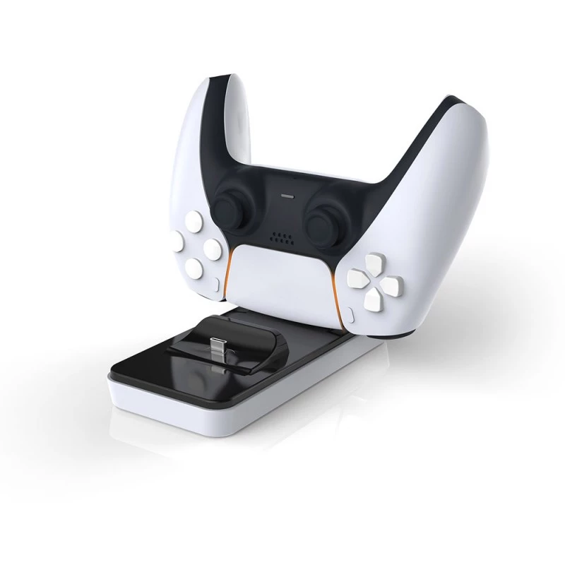 Oplaadstation SUBSONIC SA5608 voor PlayStation 5-controllers met twee snellaadplaatsen en LED-indicatoren