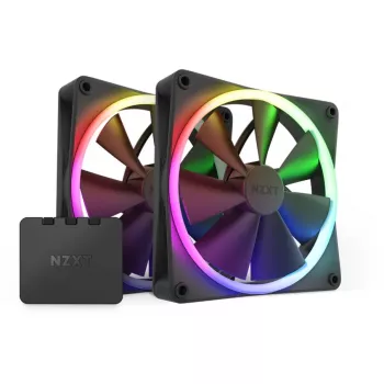 NZXT F140 RGB TWIN ventilator 14 cm zwart 500-1800 RPM Fluid Dynamic Bearing