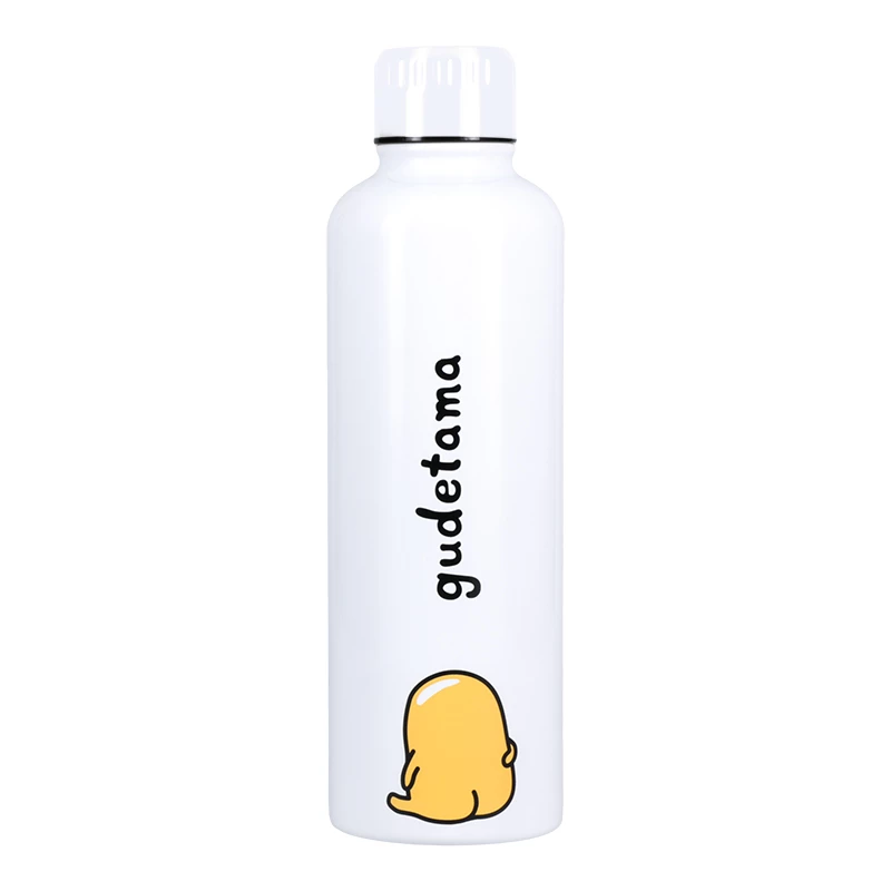 Metalen drinkfles Paladone Gudetama — geïsoleerde roestvrijstalen fles met karakterdesign