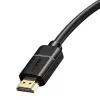 Baseus 2x HDMI 2.0 4K 60Hz kabel, 3D, HDR, 18 Gbit/s, 5 m (zwart)