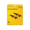 HDMI-kabel DeLOCK 85728 1,5 m type A zwart goud