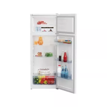 BEKO koelkast RDSA240K40WN, energie-efficiëntieklasse E, hoogte 146,5 cm, wit