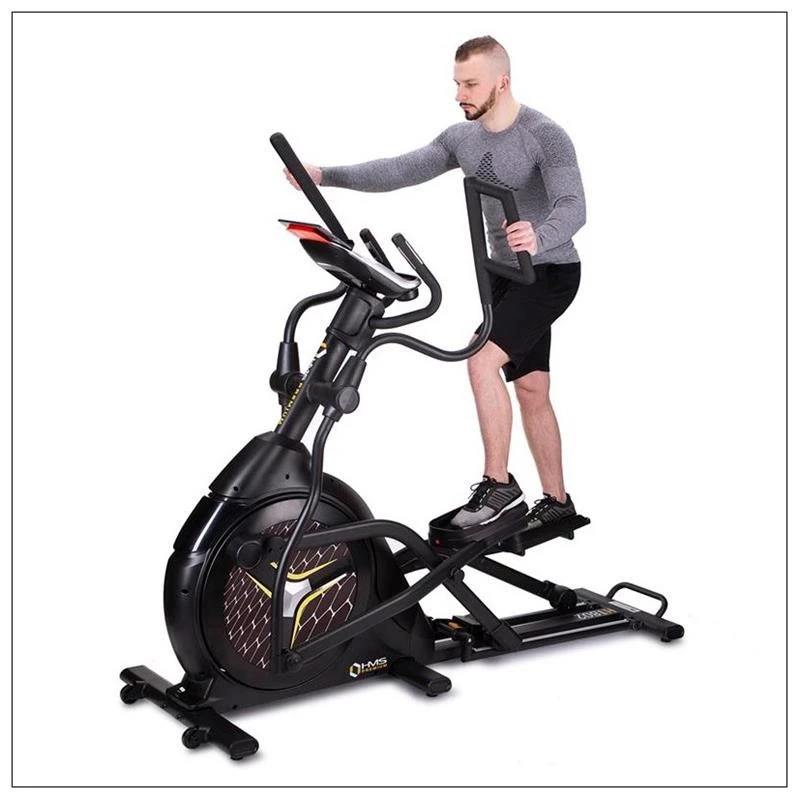 HMS Fitness H1802 elektromagnetische crosstrainer zwart