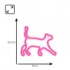 Decoratieve neon-ledlamp MANTA SNL70PK Style Neon Lights CAT 2 roze (model SNL70PK)