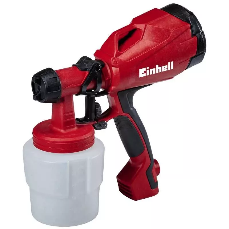 Einhell TC-SY 400 P 4260005 verfspuitsysteem, 400 W, reservoir van 0,8 l, rood/zwart