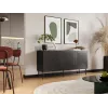 SIENA ladekast 150.5x40x75 mat zwart