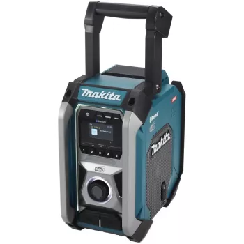 Makita MR007GZ Accu-bouwradio, DAB+/FM, 18V-40V, zwart/groen