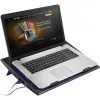 Laptop-koelpad YENKEE YSN 120 43,2 cm zwart blauw