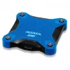 Externe SSD ADATA SD620 512 GB, USB 3.2 Gen 2 Micro-USB B, blauw, siliconen behuizing, schokbestendig