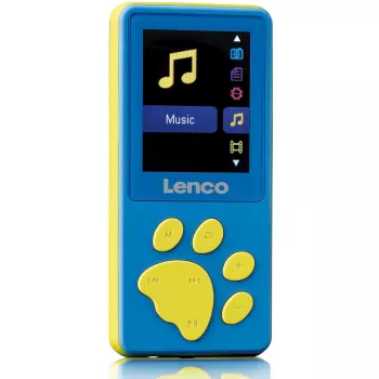 Lenco XEMIO-560BU MP3-/MP4-speler 8 GB blauw (XEMIO-560BU)
