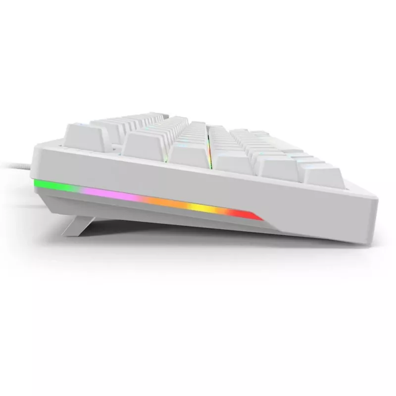 Sharkoon SGK25 75% QWERTZ USB bedrade RGB LED toetsenbord wit