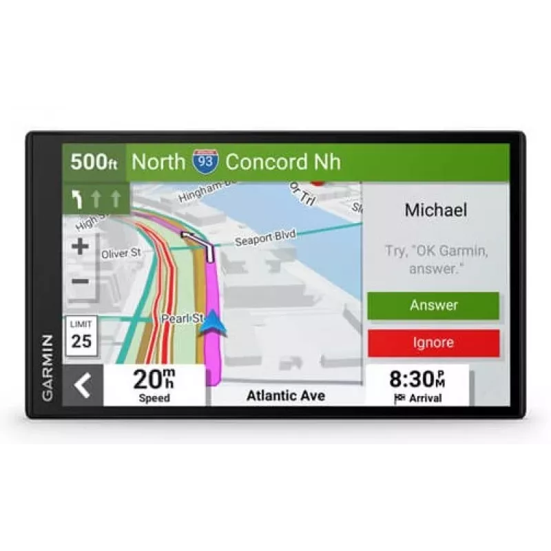 Garmin DriveSmart 76 autonavigatiesysteem, vast, 17,8 cm (7") TFT-touchscreen, 239,6 g, zwart (EU MT-D)