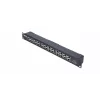 Extralink Gigabit PoE-injector 12 poorten 12x 1000Mb/s RJ45, rackmount