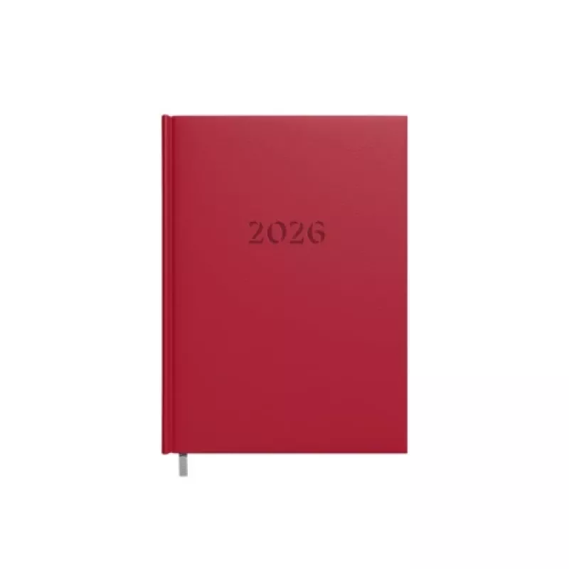Planningsdagboek-kalender 2026 A5 bordeauxrood