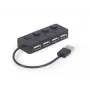 USB 2.0-interfacehub Gembird UHB-U2P4-05 met 4 USB-aansluitingen