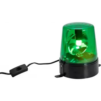 LED-politielamp EUROLITE DE-1 groen model 50603031 – eenkleurig groen waarschuwingssignaal