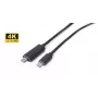 Microconnect USB3.1CMDP2 USB-grafische adapter 3840 x 2160 pixel zwart