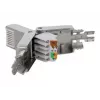 Kabelverbinder DeLOCK 86477 RJ-45 grijs