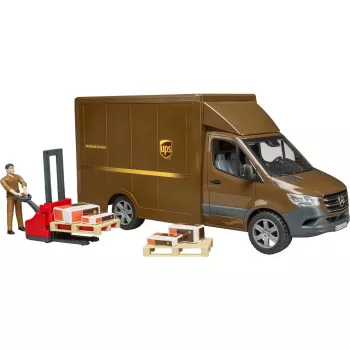 Bestelwagenmodel BRUDER 02678 voorgemonteerd 1:16
