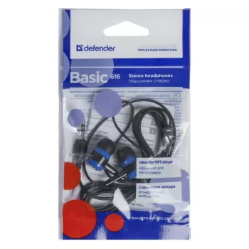 Hoofdtelefoon Defender BASIC 616